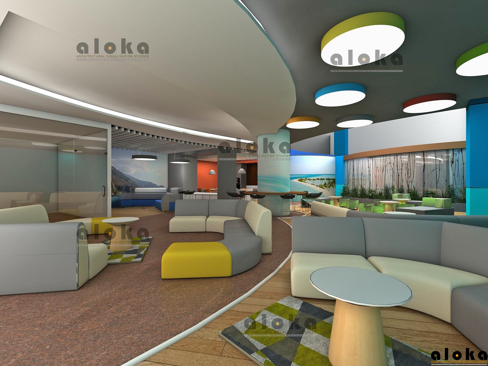 Standard Chartered Lobby View Option 02